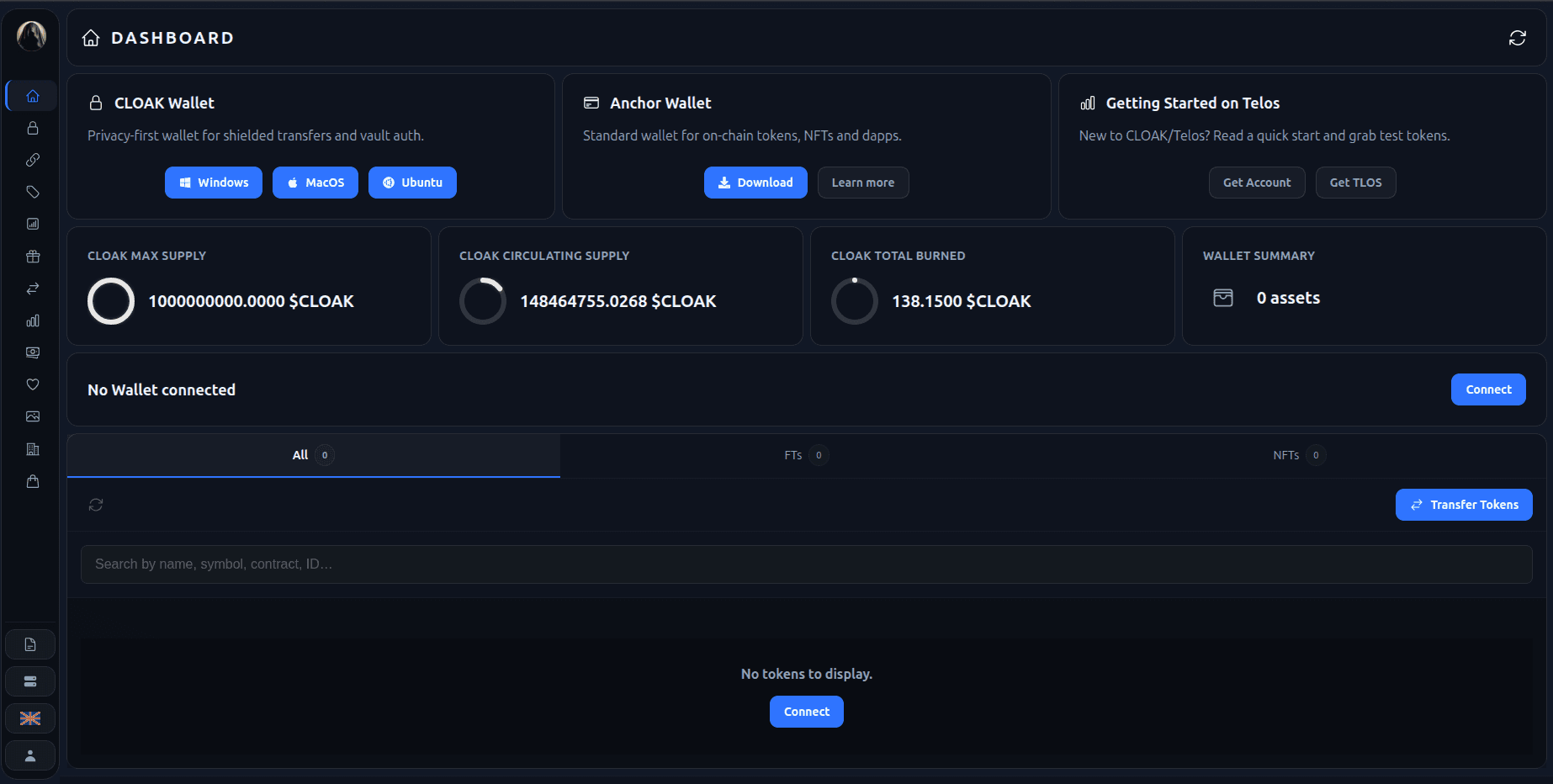 CLOAK Web App
