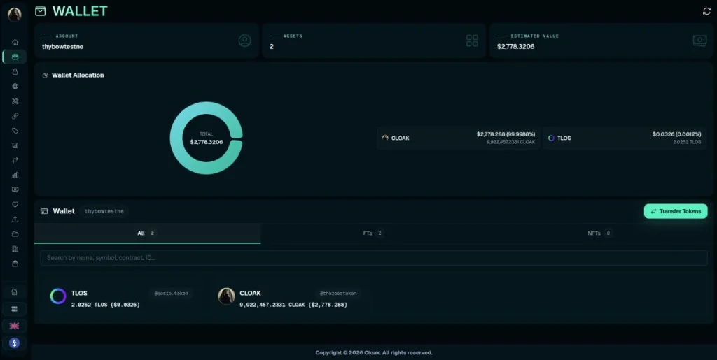 CLOAK Web App - Vue 2